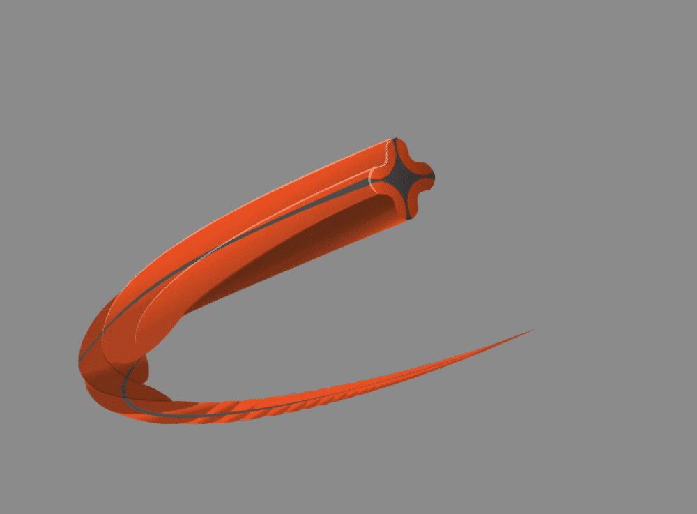 Husqvarna Trimmerline Whisper twist Ø 2,4MM X 77M